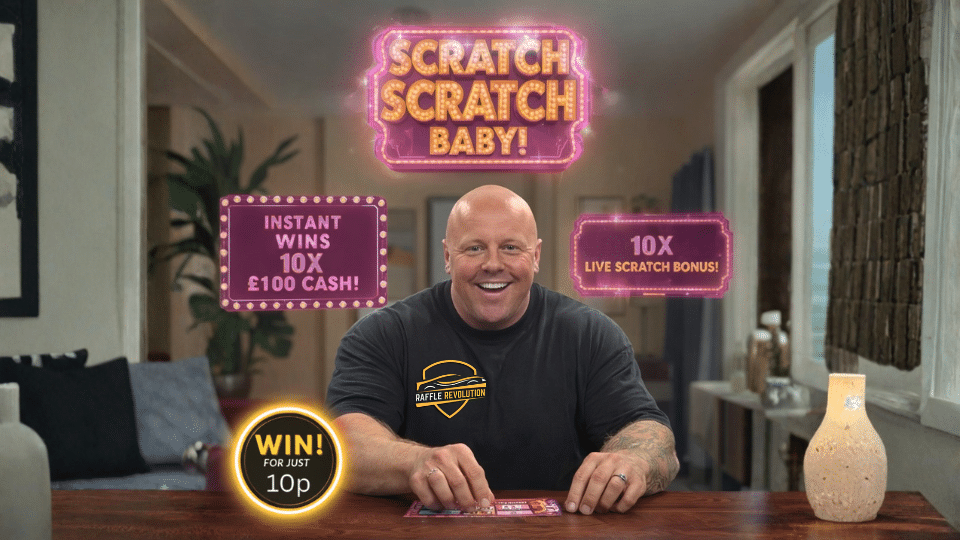 SCRATCH SCRATCH BABY 💥💷 10 x £100 CASH + 10 LIVE SCRATCH GAMES 🎟️
